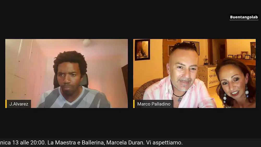 Video thumbnail for Una charla con Marco Palladino e Lara Carminati. Ballerini e Maestri di tango.