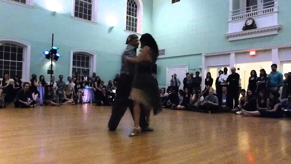 Video thumbnail for Argentine Tango performance 3 (tango vals) by Homer and Cristina Ladas at Yale Tango Fest 2013