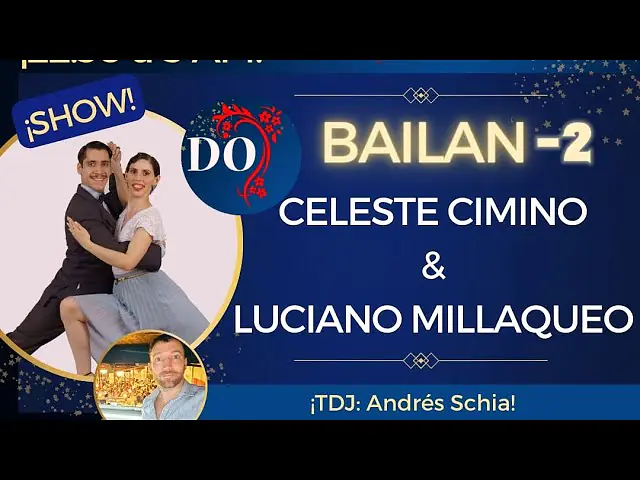 Video thumbnail for Exhibición en DoSo - Celeste Cimino & Luciano Millaqueo 就是说这种派系的探戈  一般人真模仿不来（2)