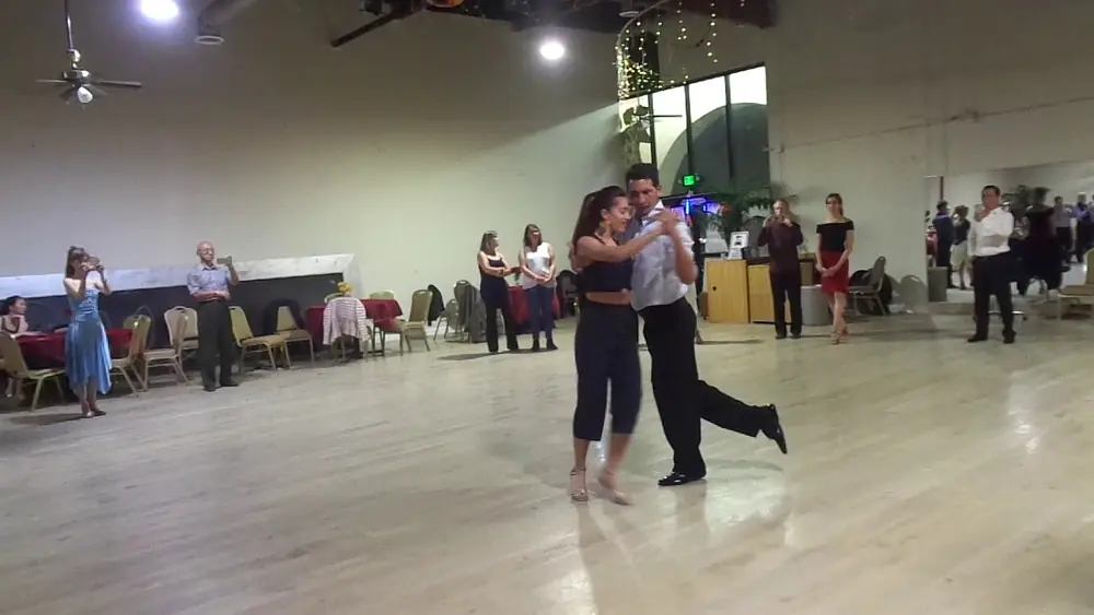 Video thumbnail for Argentine Tango Review Maxi Copello and Raquel Makow www.tangonation.com   9/19/2019