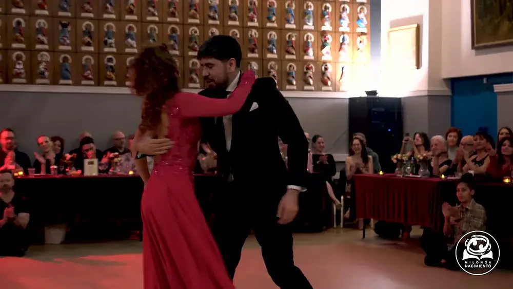 Video thumbnail for Sebastian Jimenez & Agostina Tarchini - 4/4 - Milonga del Corazon (J.D'Arienzo) | Milonga Nacimiento