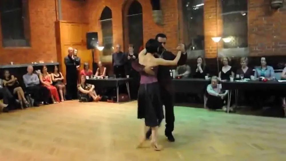 Video thumbnail for ROBERTO LEIVA & MARICEL GOMEZ PERFORMANCE AT READING TANGO CLUB APRIL 2015