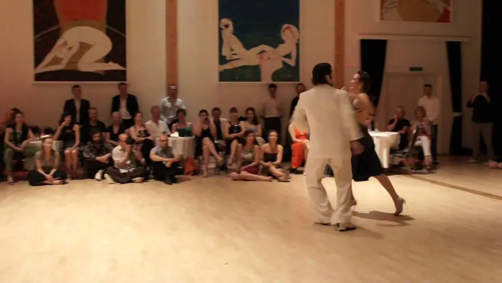 Video thumbnail for TANGOAMADEUS 2012 Maria Belén Giachello & Diego Riemer "el Pájaro", Part 4