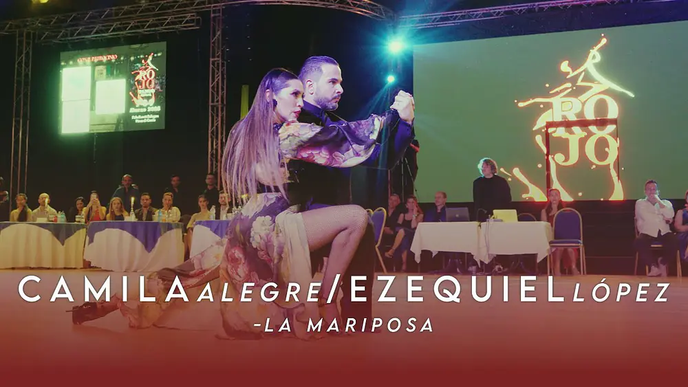 Video thumbnail for CAMILA ALEGRE & EZEQUIEL LÓPEZ - LA MARIPOSA - ROJO TANGO FESTIVAL