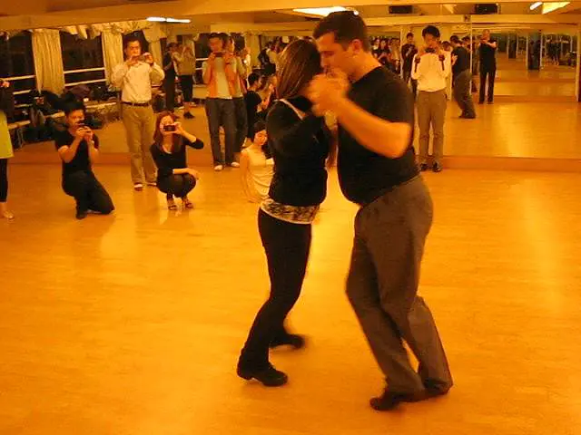 Video thumbnail for Graciela Gamba & Diego Converti December 11th 2011 Salon Tango Essentials Demonstration