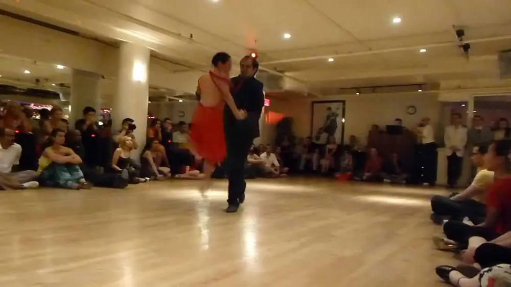 Video thumbnail for Argentine Tango performance 1 by Luis Bianchi and Daniela Pucci at Nocturne, Saturday, May 18, 2013