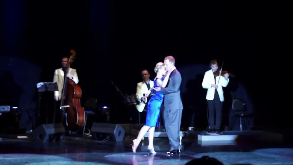 Video thumbnail for "Dime  mi amor"  Solo Tango Orquesta, Alexander Frolov & Vera Gogoleva,  Planetango XII