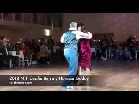 Video thumbnail for 2018 NTF Tango Argentino: Cecila Berra y Horacio Godoy - best Milonga ever