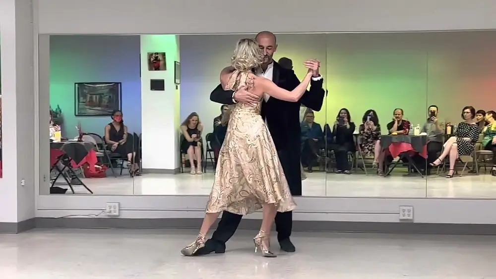Video thumbnail for Eleonora Kalganova & Tarek Marroushi: Tango. El Yeite Milonga. Washington DC Jan 2023