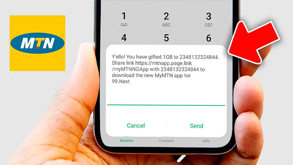 Video thumbnail of How to Transfer MTN Data from Your Balance to Another MTN Line