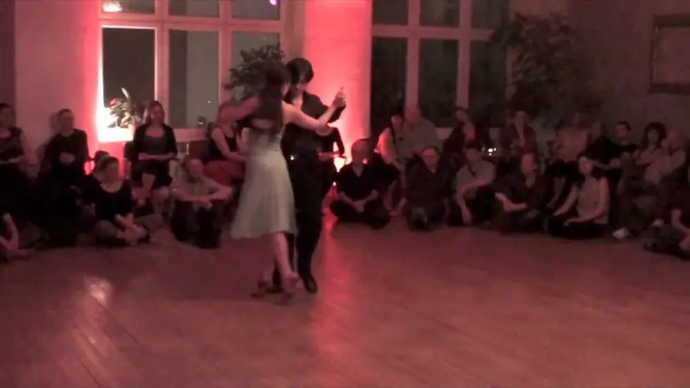 Video thumbnail for Sigrid Van Tilbeurgh and Dominic Bridge in Berlin! Nou Tango (1/4)