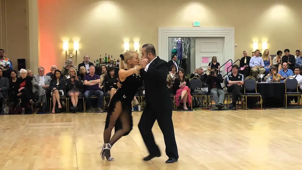 Video thumbnail for Chantal Eril & Troy Morados, Argentine tango stage. Semi Final, USA competition. April 2015