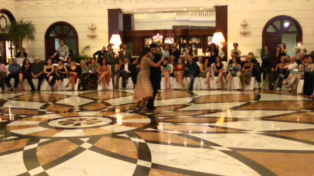 Video thumbnail for Sebastian Jimenez y María Inés Bogado   Tango Meeting Caserta 22052015