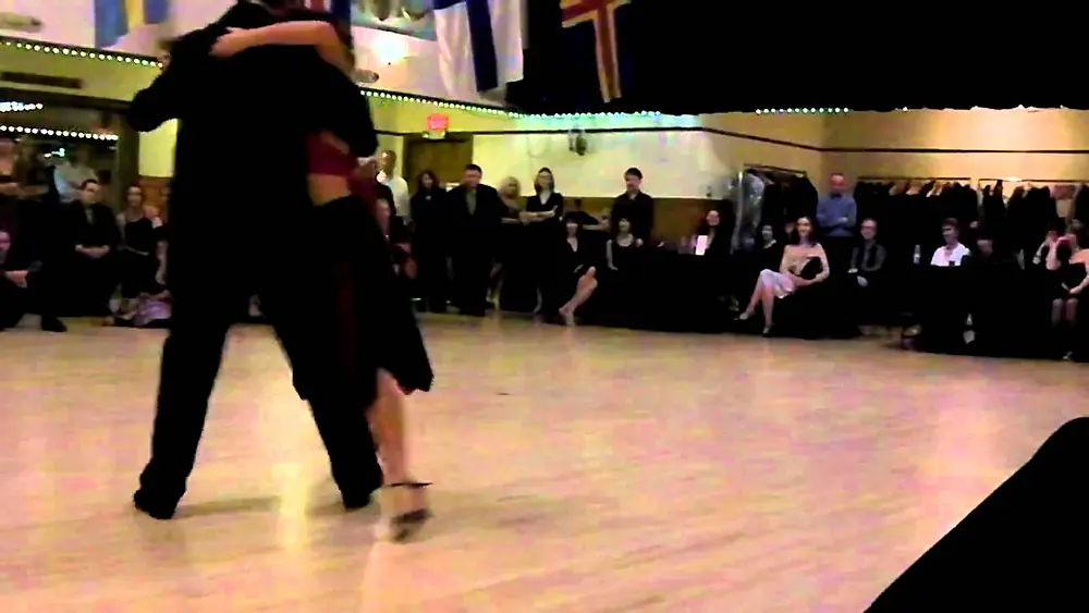 Video thumbnail for Gustavo Benzecry Saba and Maria Olivera Dance Tango at Norse Hall 4/7/11