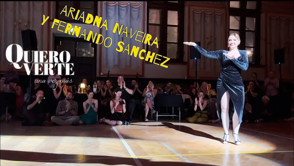 Video thumbnail for Ariadna Naveira & Fernando Sanchez 3/5 Quiero Verte Tango Festiwal 2023