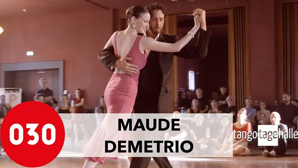 Video thumbnail for Maude Andrey and Demetrio Scafaria – Milonga del recuerdo at Tango Tage Halle 2023