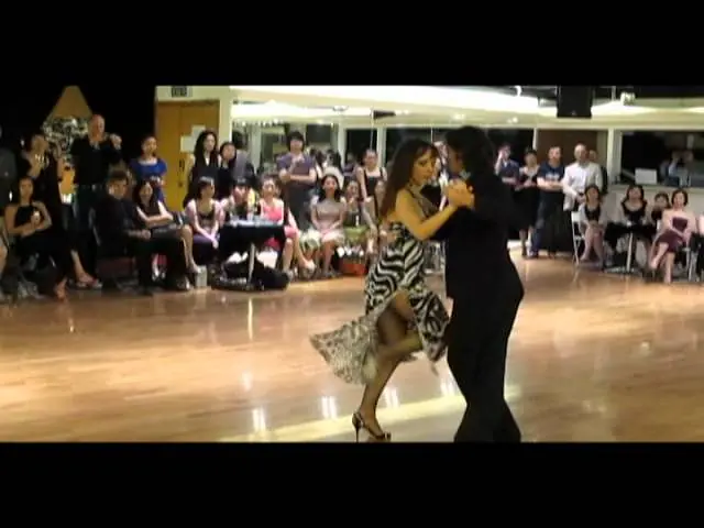 Video thumbnail for Milena Plebs & David Palo - "Tierrita" (tango, 1/3) at Hong Kong (21 May 2011)