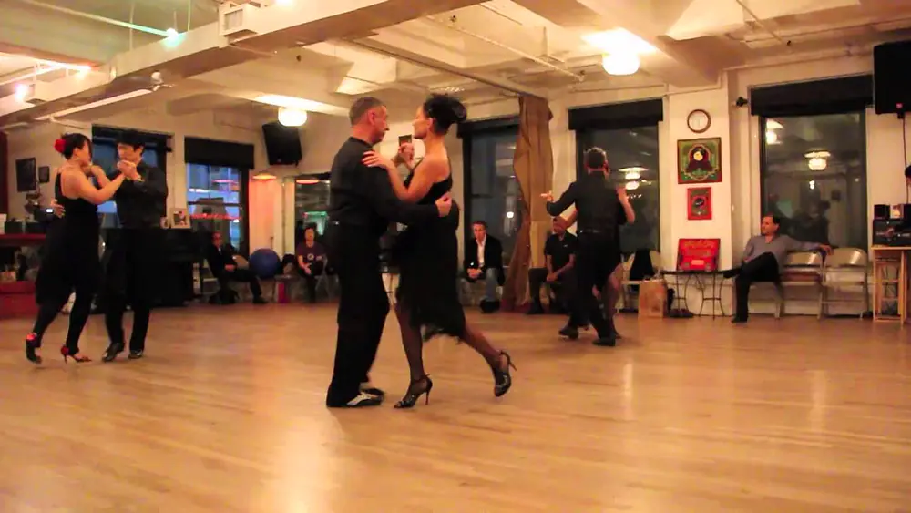 Video thumbnail for Walter Perez & Leonardo Sardella's Argentine Tango Student Performance Showcase at Dardo Galletto