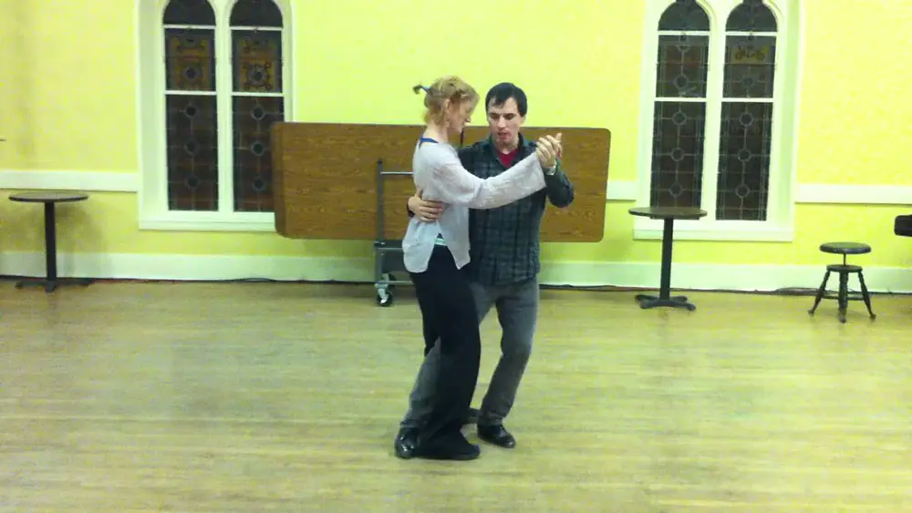 Video thumbnail for Diego Blanco Teaching tango in Albany Advance class .MOV