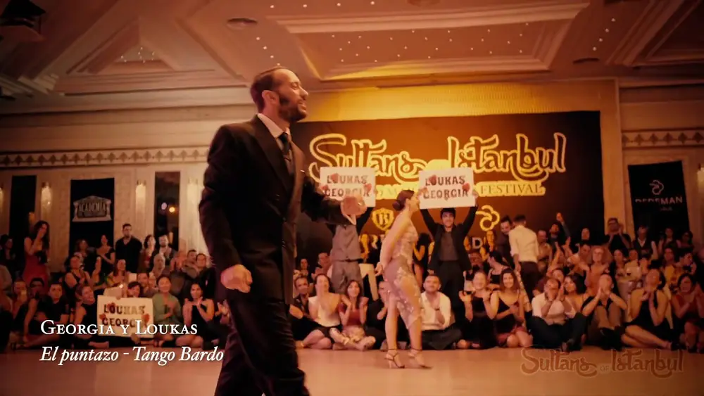 Video thumbnail for Loukas Balokas-Georgia Priskou, El Puntazo, Tango Bardo, Sultans Tango Festival Istanbul