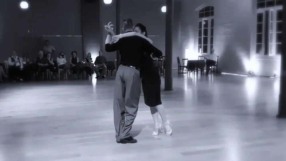 Video thumbnail for Paula Duarte and Michael Nadtochi dancing Milonga Para Gavito