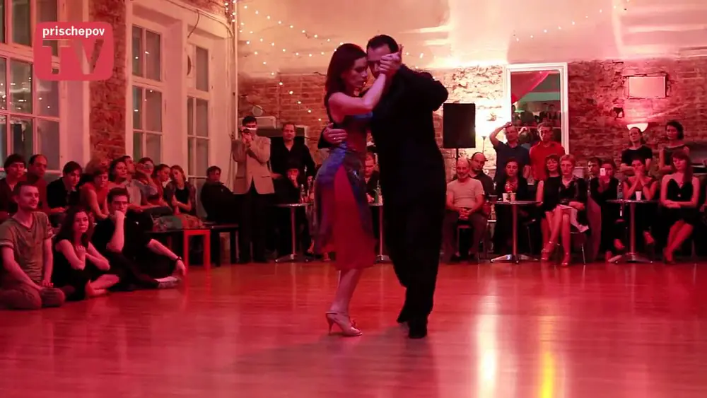 Video thumbnail for Esteban Moreno & Claudia Codega Russia, Moscow, Milonga "Planetango", 15.11.2009