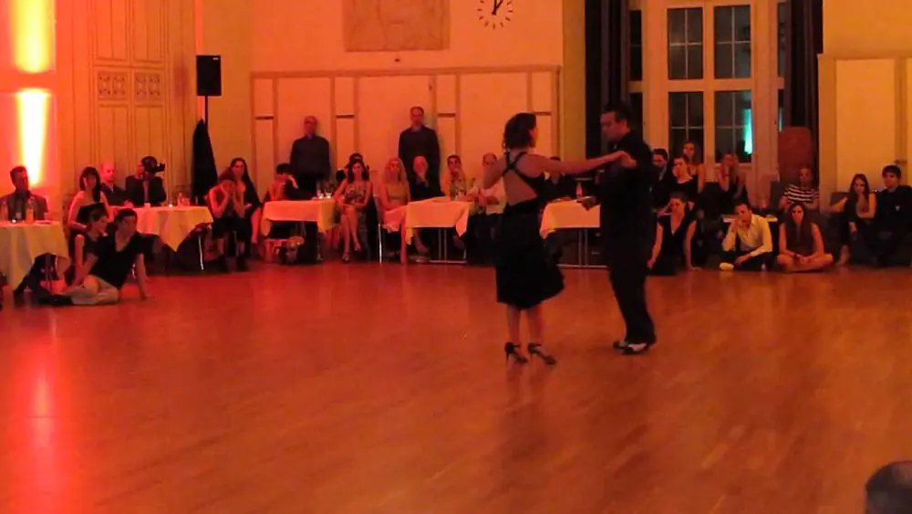 Video thumbnail for Mariano "Chicho" Frumboli & Juana Sepulveda Racing Club Milonga, Zürich 13.12. 2014_3