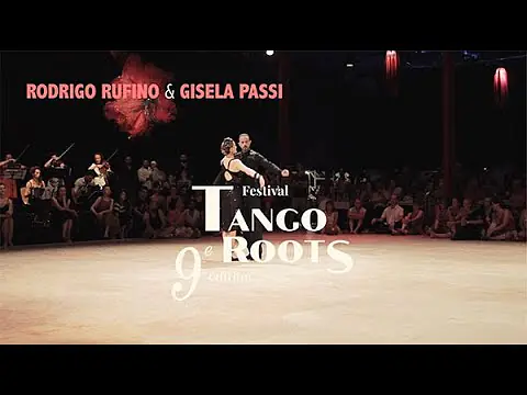Video thumbnail for Rodrigo Rufino & Gisela Passi - La Viruta avec l'Orquesta Silbando - Tango Roots Festival