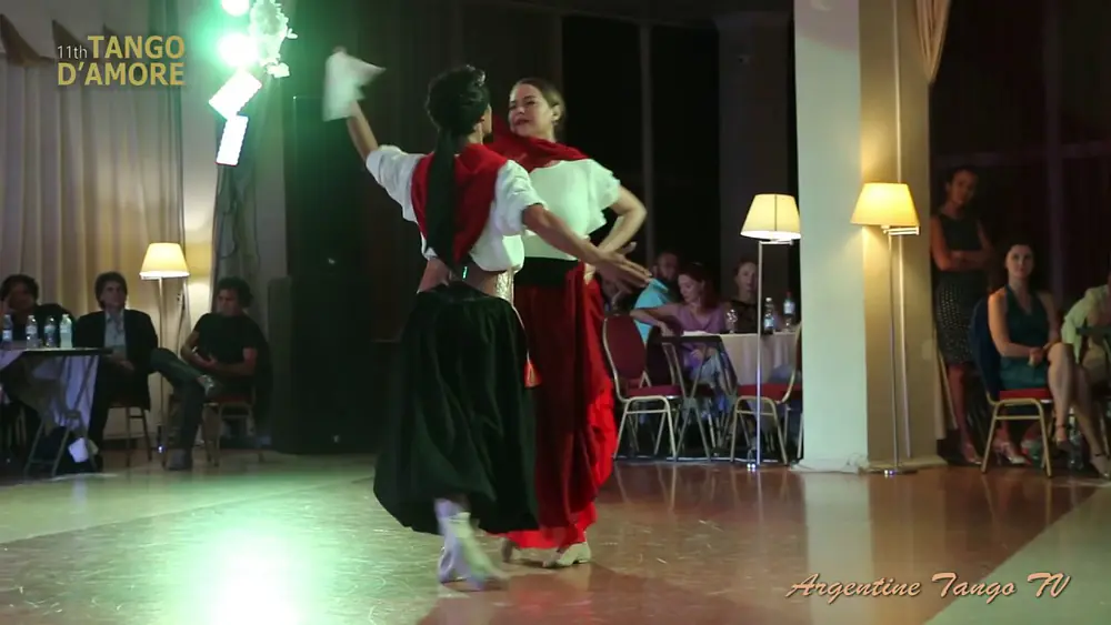 Video thumbnail for Maria Moreno y Jesus Gorgone - Zamba - Tango d'Amore Festival, Odessa 2019 - 26-07-2019