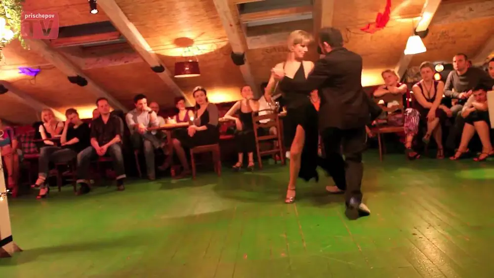 Video thumbnail for Giggio Giovanni & Anna Zyuzina, Russia, Moscow, Milonga "Na Cherdake"  2