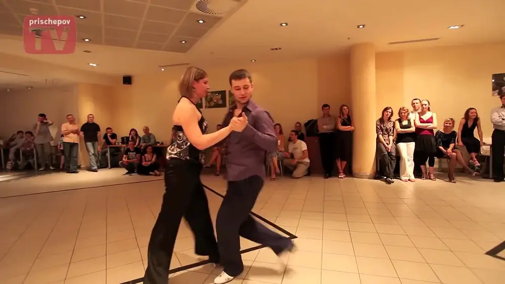 Video thumbnail for Alexander Krupnikov and Irina Shashkina, Milonga in "Romanov Dvor 2", La Bruja, Alberto Echagüe