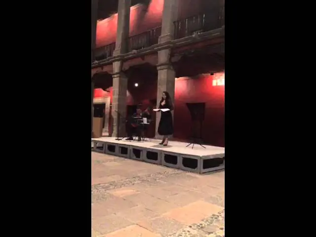 Video thumbnail for Nacht und Träume, Franz Schubert/ Eugenia Ramírez, soprano