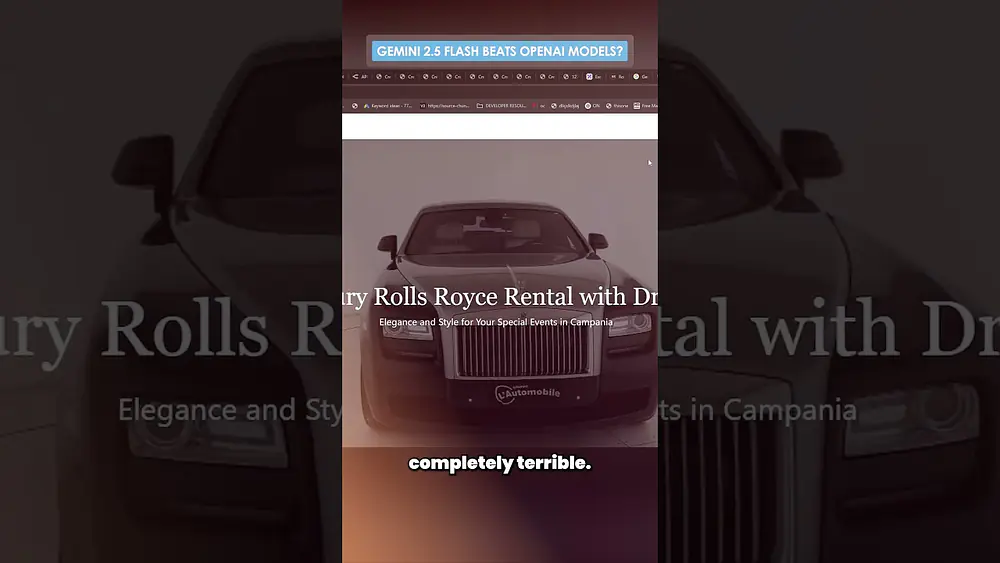 Video thumbnail of The Ultimate Budget AI Model? #ai #llm
