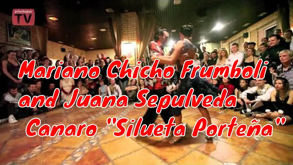 Video thumbnail for Mariano Chicho Frumboli and Juana Sepulveda, Canaro Silueta Porteña #Planetango #Chicho#Juana