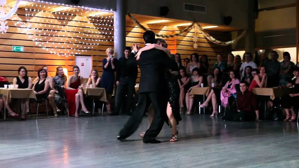 Video thumbnail for Juan Rosales & Liza Lebedeva,1/3, Milonga "Me Gusta", Moscow, Russia, 27.12.2013
