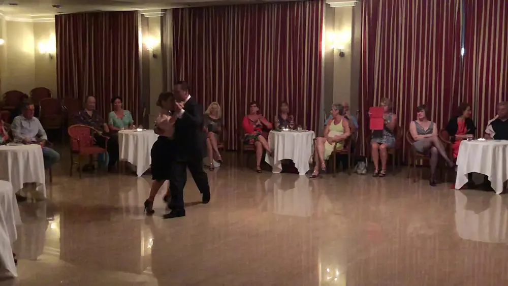 Video thumbnail for Alvaro Salas & Julieta Cappiello Tango Performance, Malta June 2018, 2/3