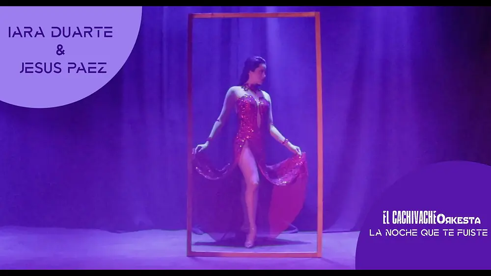 Video thumbnail for La noche que te fuiste - Tango - Iara Duarte & Jesus Paez con El Cachivache