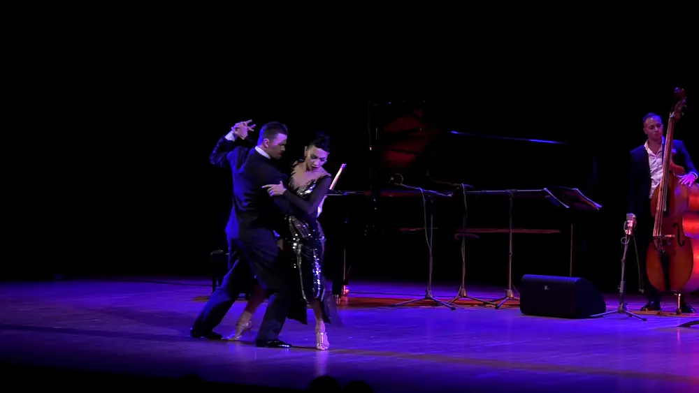 Video thumbnail for Dmitry Vasin & Sagdiana Hamzina, Solo Tango Orquesta "Los Mareados"