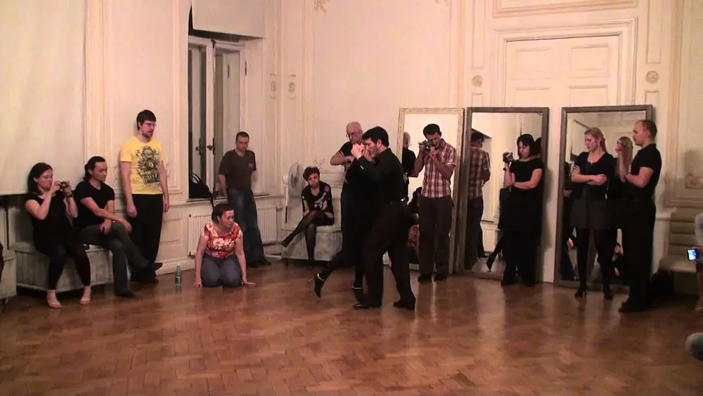 Video thumbnail for Carlos & Maria Rivarola, St Petersburg, Tangomania,Master class, Valtz 2, December, 2, 2011
