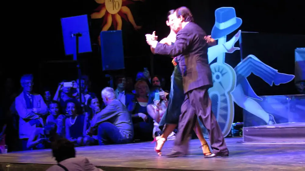 Video thumbnail for Los MITOS del Tango y mas MIGUEL ANGEL ZOTTO y DAIANA GUSPERO exhibition#