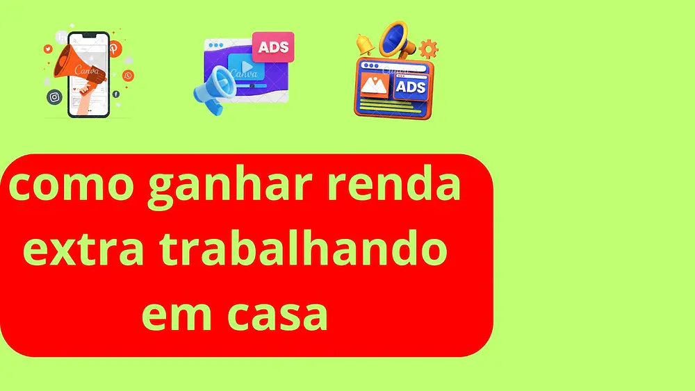 Video thumbnail of como ganhar renda extra trabalhando em casa