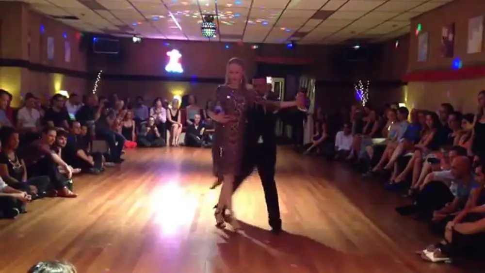 Video thumbnail for Sebastian Arce & Anastazia Izvekova performance in Holland | Café Domínguez