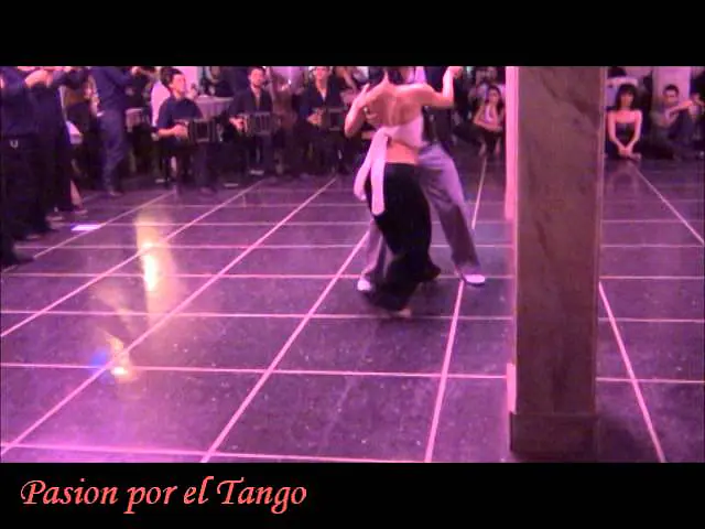 Video thumbnail for Mariangeles Camaño y Bruno Tombari bailando  TU CORAZON   en Floreal Milonga