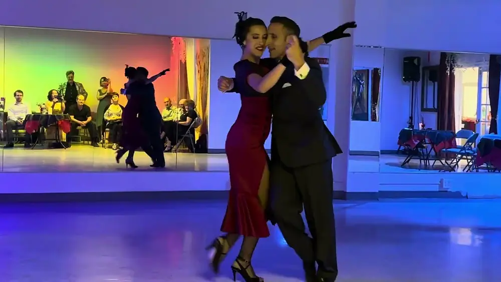 Video thumbnail for Yesica Esquivel & Ariel Leguizamon. Tango at Milonga El Yeite. Washington DC September 22, 2023