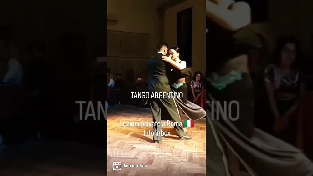 Video thumbnail for Laia Barrera - Lezioni private di Tango Argentino a Roma