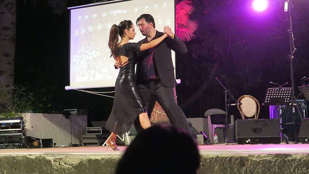 Video thumbnail for Christos Glossis & Magda Voukelatou at A Los Amigos Tango Festival, Rythymno, Crete, 2021 2