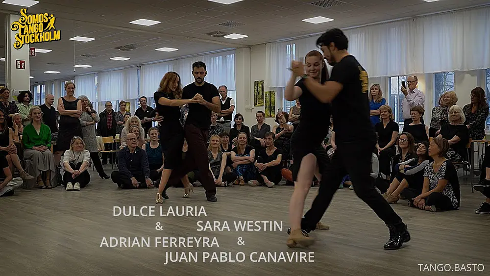 Video thumbnail for Sara Westin & Juan Pablo Canavire - Dulce Lauria & Adrian Ferreyra - 1-2 - 2023.03.04