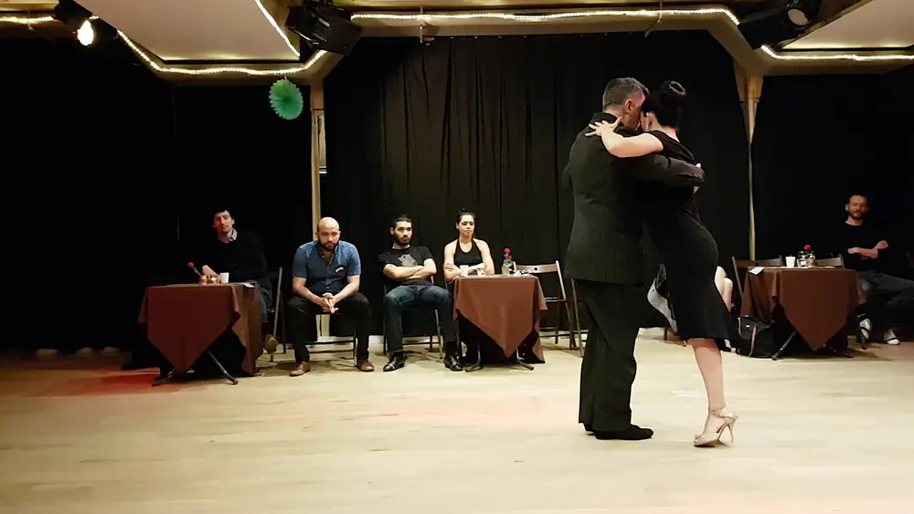 Video thumbnail for José-Luis Gonzalez & Paulina Cazabon ❤ @  MilOnda 1905  _  Paris  _  Démo 4/4   Tango
