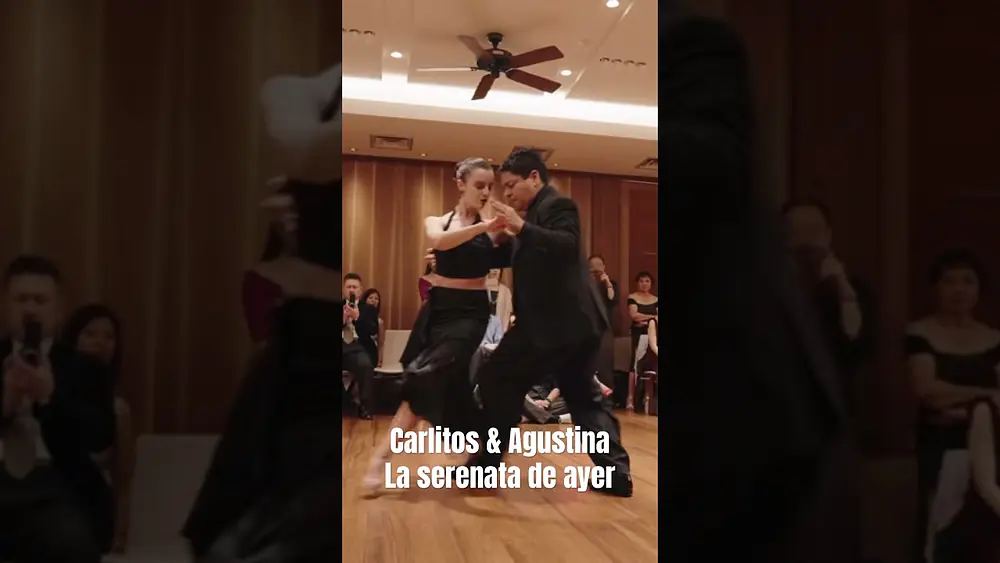 Video thumbnail for Carlitos y Agustina La Serenata de Ayer Argentine tango performance #vals #アルゼンチンタンゴ パフォーマンス#shorts