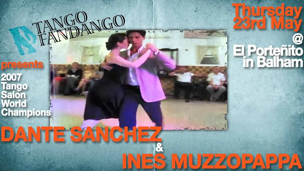 Video thumbnail for DANTE SANCHEZ and INES MUZZOPAPPA - Thursday 23rd  @ EL PORTEÑITO in Balham